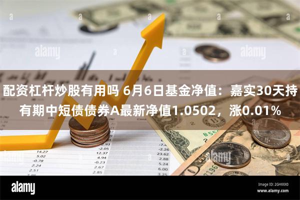 配资杠杆炒股有用吗 6月6日基金净值：嘉实30天持有期中短债债券A最新净值1.0502，涨0.01%